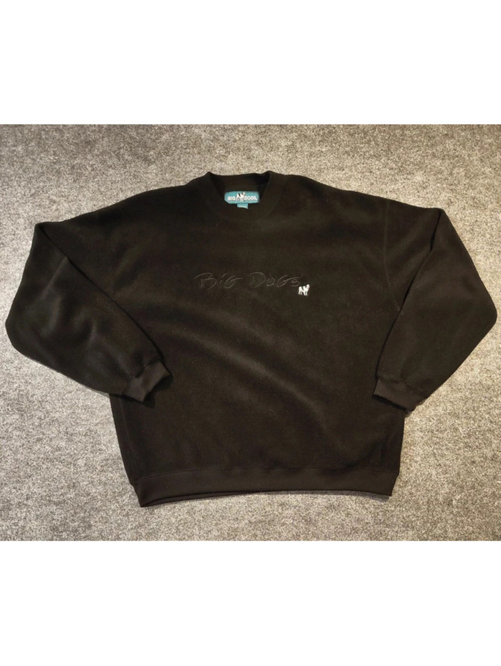 Big Dogs Black Fleece Sweatshirt (XL)